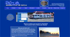 Desktop Screenshot of anchorsawayhouseboats.com